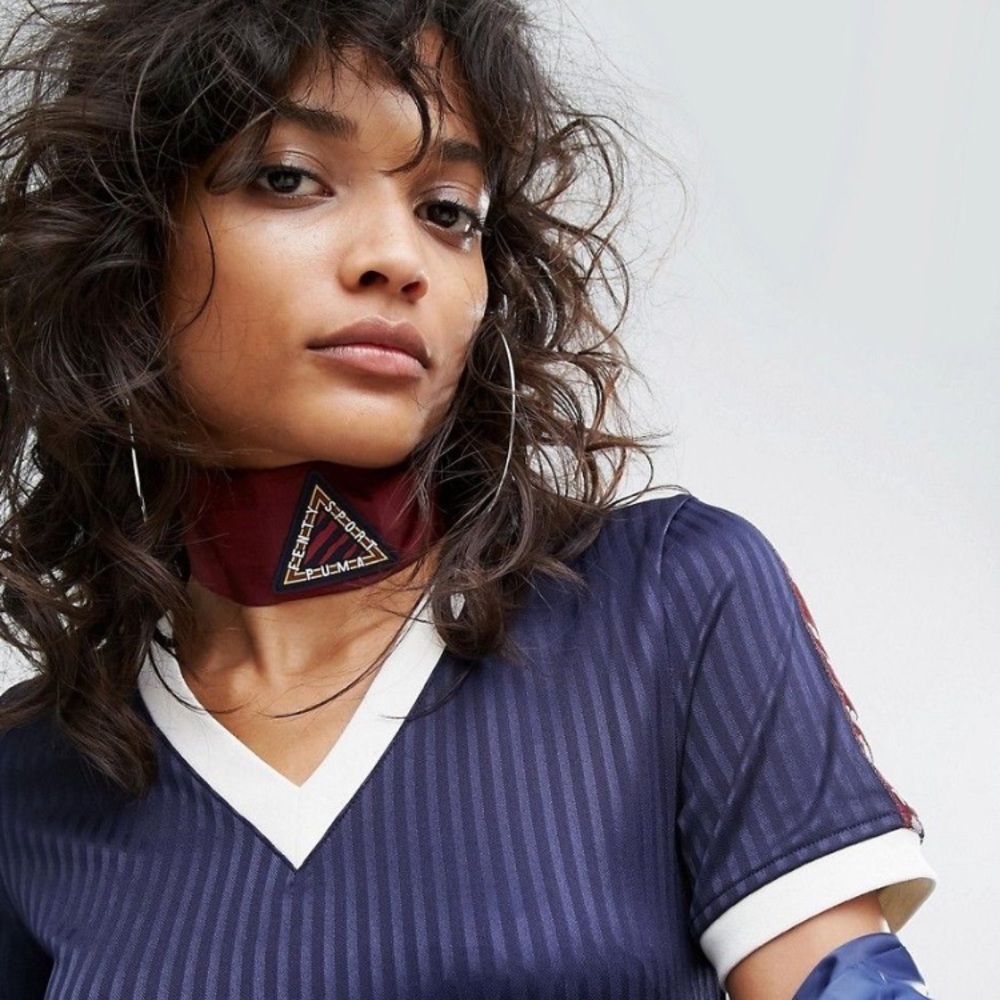 FENTY PUMA checkered choker